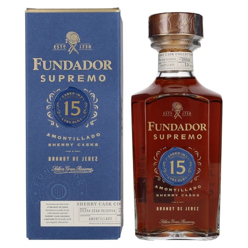 Fundador supremo years old - 15,