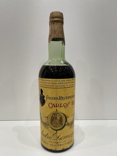 Pedro domecq carlos - pedro, solera