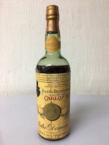 Pedro domecq carlos iii solera - pedro,