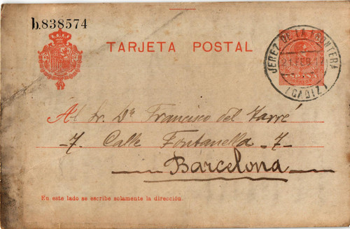 Spagna 1917 cancelleria