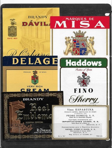 España etiquetas vinos del - de,