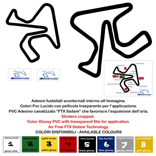 Jerez circuit adesivo pvc